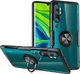 Etui XIAOMI MI NOTE 10 Pancerne Clear Carbon Ring czarne 1