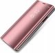 Etui XIAOMI REDMI 9A Clear View Cover z klapką różowe 4