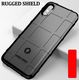Etui XIAOMI REDMI 9A Pancerne Rugged Square czarne 2