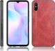 Etui XIAOMI REDMI 9A Slim Case Leather Coated skórzane czerwone 1