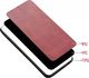 Etui XIAOMI REDMI 9A Slim Case Leather Coated skórzane czerwone 6