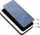 Etui XIAOMI REDMI 9A Slim Case Leather Coated skórzane niebieskie 5