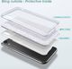 Etui XIAOMI REDMI NOTE 9 Brokat Glitter srebrne 7