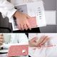 Etui XIAOMI REDMI NOTE 9 Diamond Ring Brokat różowy 7