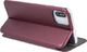 Etui XIAOMI REDMI NOTE 9 portfel z klapką skóra ekologiczna Flip Elegance burgundowe 5