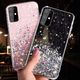 Etui XIAOMI REDMI NOTE 9S Brokat Cekiny Glue Glitter Case czarne 9