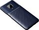 Etui XIAOMI REDMI NOTE 9S Pancerne Shockproof Carbon Fiber niebieskie 1