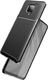Etui XIAOMI REDMI NOTE 9S Pancerne Shockproof Carbon Fiber niebieskie 7