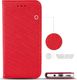 Etui XIAOMI REDMI NOTE 9S portfel z klapką Flip Magnet czerwone 4