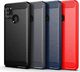 Hurtel Carbon Case elastyczne etui pokrowiec Samsung Galaxy A21S czarny 15