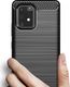 Hurtel Carbon Case elastyczne etui pokrowiec Samsung Galaxy S10 Lite niebieski uniwersalny (58677-uniw) - 58677-uniw 3