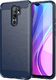 Hurtel Carbon Case elastyczne etui pokrowiec Xiaomi Redmi 9 niebieski 1