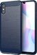 Hurtel Carbon Case elastyczne etui pokrowiec Xiaomi Redmi 9A niebieski 1