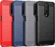 Hurtel Carbon Case elastyczne etui pokrowiec Xiaomi Redmi K30 czarny 7