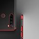 Hurtel Clear Color case żelowy pokrowiec etui z metaliczną ramką Motorola G8 Play czerwony 13