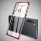 Hurtel Clear Color case żelowy pokrowiec etui z metaliczną ramką Motorola G8 Play czerwony 7