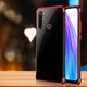 Hurtel Clear Color case żelowy pokrowiec etui z metaliczną ramką Motorola G8 Play czerwony 8