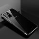 Hurtel Clear Color case żelowy pokrowiec etui z metaliczną ramką Samsung Galaxy A41 czarny 2