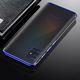 Hurtel Clear Color case żelowy pokrowiec etui z metaliczną ramką Samsung Galaxy A41 niebieski 4