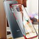 Hurtel Clear Color case żelowy pokrowiec etui z metaliczną ramką Xiaomi Redmi Note 9 Pro / Redmi Note 9S czarny 4