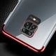 Hurtel Clear Color case żelowy pokrowiec etui z metaliczną ramką Xiaomi Redmi Note 9 Pro / Redmi Note 9S czarny 7