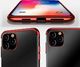 Hurtel Clear Color case żelowy pokrowiec etui z metaliczną ramką iPhone 12 6,7'' czerwony 10