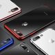 Hurtel Clear Color case żelowy pokrowiec etui z metaliczną ramką iPhone 8 Plus / iPhone 7 Plus niebieski 12