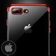 Hurtel Clear Color case żelowy pokrowiec etui z metaliczną ramką iPhone 8 Plus / iPhone 7 Plus niebieski 10