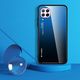 Hurtel Gradient Glass etui pokrowiec nakładka ze szkła hartowanego Huawei P40 Lite / Nova 7i / Nova 6 SE zielono-fioletowy 3