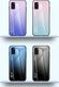 Hurtel Gradient Glass etui pokrowiec nakładka ze szkła hartowanego Samsung Galaxy A41 różowo-fioletowy 4