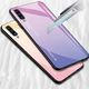 Hurtel Gradient Glass etui pokrowiec nakładka ze szkła hartowanego Samsung Galaxy A70 różowo-fioletowy 6