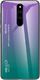 Hurtel Gradient Glass etui pokrowiec nakładka ze szkła hartowanego Xiaomi Redmi 8 zielono-fioletowy 1