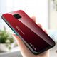 Hurtel Gradient Glass etui pokrowiec nakładka ze szkła hartowanego Xiaomi Redmi Note 9 Pro / Redmi Note 9S czarno-czerwony 19