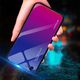 Hurtel Gradient Glass etui pokrowiec nakładka ze szkła hartowanego iPhone SE 2020 / iPhone 8 / iPhone 7 zielono-fioletowy 4