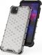Hurtel Honeycomb etui pancerny pokrowiec z żelową ramką Huawei Y5p przezroczysty 66