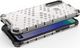 Hurtel Honeycomb etui pancerny pokrowiec z żelową ramką Huawei Y6p niebieski 23