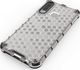Hurtel Honeycomb etui pancerny pokrowiec z żelową ramką Huawei Y6p niebieski 29