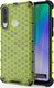 Hurtel Honeycomb etui pancerny pokrowiec z żelową ramką Huawei Y6p zielony 1