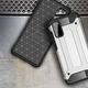 Hurtel Hybrid Armor pancerne hybrydowe etui pokrowiec Samsung Galaxy A41 srebrny 4