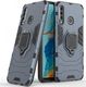 Hurtel Ring Armor pancerne hybrydowe etui pokrowiec + magnetyczny uchwyt Huawei P30 Lite niebieski 1