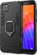Hurtel Ring Armor pancerne hybrydowe etui pokrowiec + magnetyczny uchwyt Huawei Y5p czarny 2