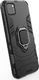 Hurtel Ring Armor pancerne hybrydowe etui pokrowiec + magnetyczny uchwyt Huawei Y5p czarny 25