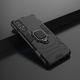 Hurtel Ring Armor pancerne hybrydowe etui pokrowiec + magnetyczny uchwyt Oppo Reno3 Pro czarny 7
