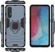 Hurtel Ring Armor pancerne hybrydowe etui pokrowiec + magnetyczny uchwyt Oppo Reno3 Pro niebieski 12