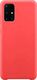 Hurtel Silicone Case elastyczne silikonowe etui pokrowiec Samsung Galaxy A51 czerwony 1