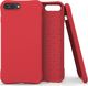 Hurtel Soft Color Case elastyczne żelowe etui do iPhone 8 Plus / iPhone 7 Plus czerwony 1