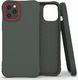 Hurtel Soft Color Case iPhone 12 (5,4) dark green 1