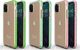 Hurtel Spring Case pokrowiec żelowe etui z kolorową ramką do iPhone 11 Pro Max żółty 3