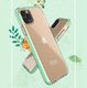 Hurtel Spring Case pokrowiec żelowe etui z kolorową ramką do iPhone 11 Pro Max żółty 5