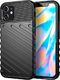 Hurtel Thunder Case elastyczne pancerne etui pokrowiec iPhone 12 5,4'' czarny 1